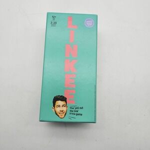 Big Potato Games Linkee Trivia Card Game 2022 Family 2-20 Players Nick Jonas